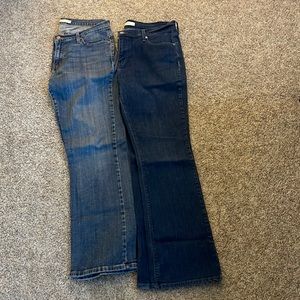 womens levi jeans 2 set